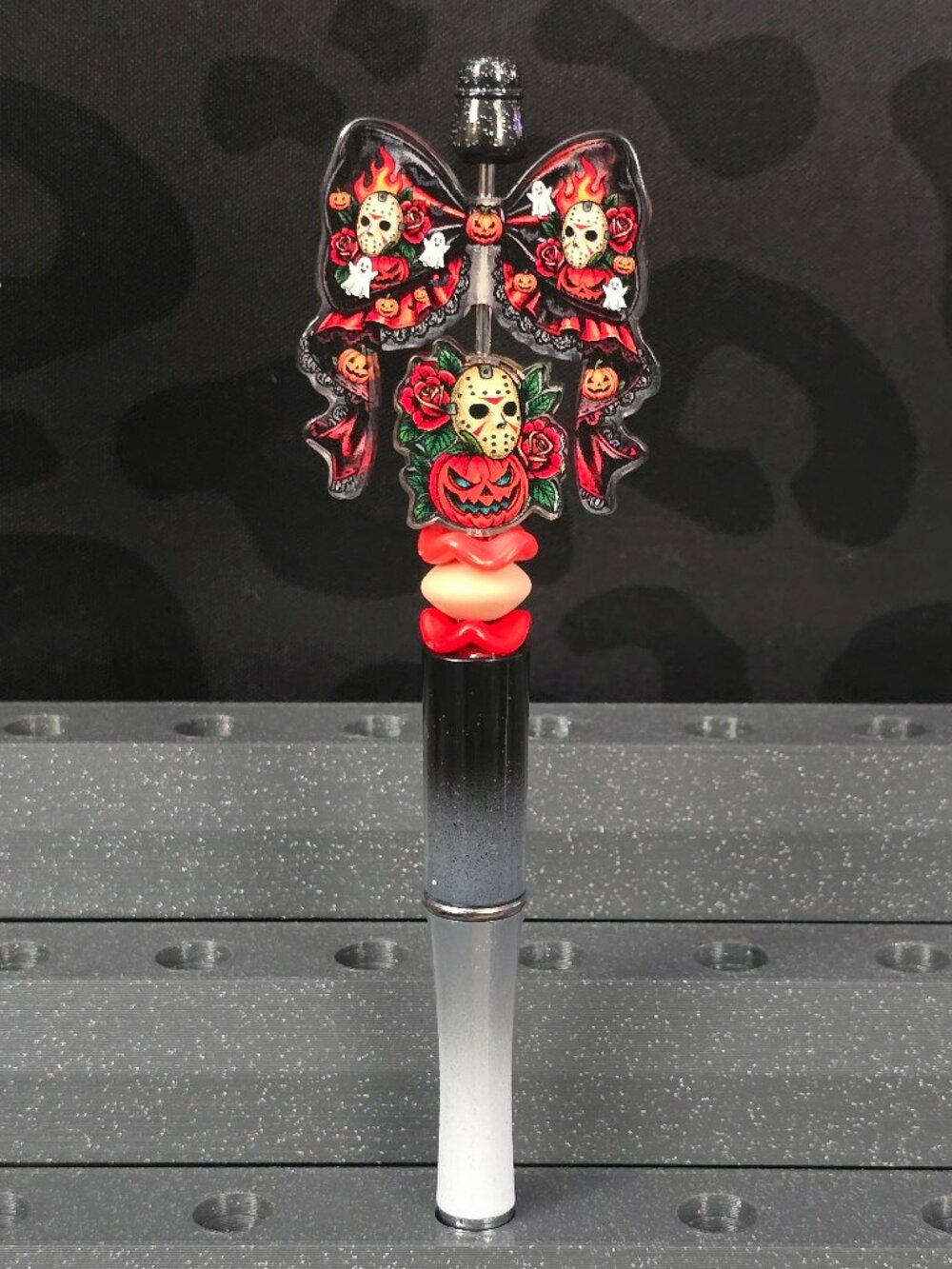 Friday the 13th Jason Halloween Acrylic Novelty Spinner Pen